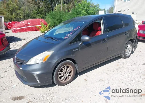 2013 Toyota Prius V Three из США, поврежденный, VIN JTDZN3EU4D3288373